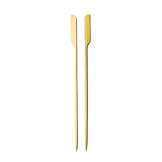 21cm (8.5") Bamboo Paddle Skewers Teppo Gushi Gun Shape - Eco Leaf Products