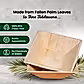 7" (18cm) Square Palm Leaf Compostable Bowls - Eco Leaf Products