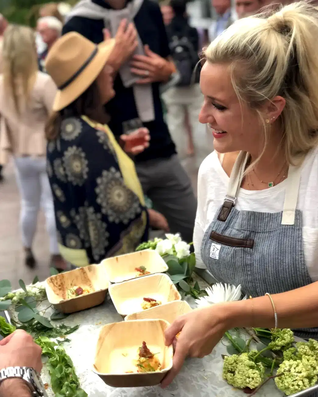 6" (15 cm) Square Disposable Bamboo Bowls - Eco Leaf Products