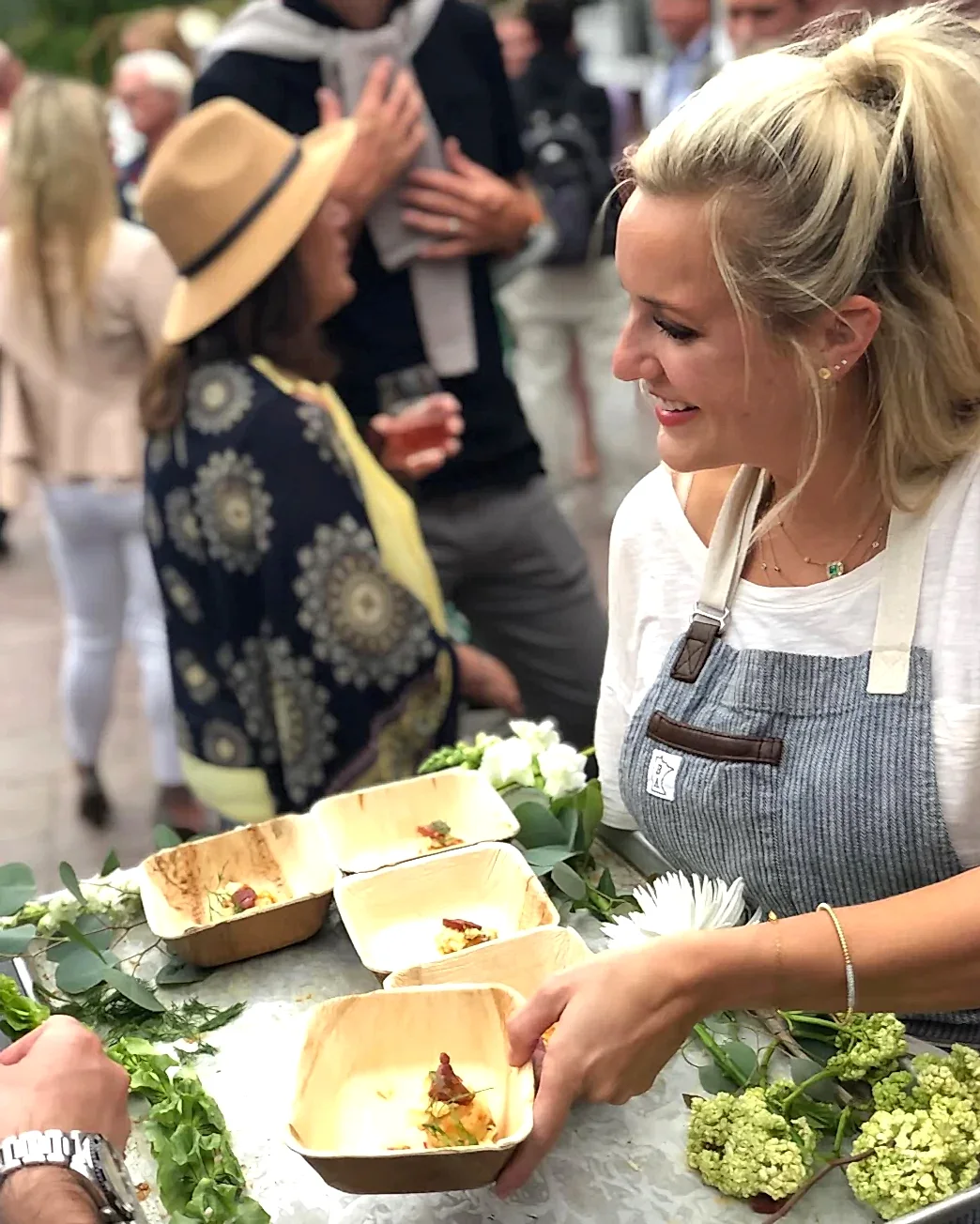 6" (15 cm) Square Disposable Bamboo Bowls - Eco Leaf Products