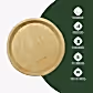14" (36cm) X-Large Pizza Disposable Bamboo Plates - Eco Leaf Products