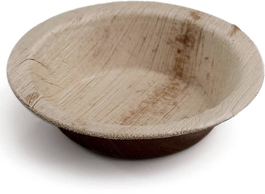 6" (15 cm) Round Biodegradable Dessert Bowls - Eco Leaf Products