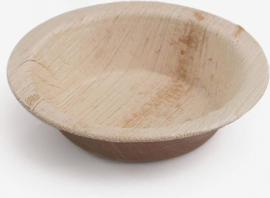 6" (15 cm) Round Biodegradable Dessert Bowls - Eco Leaf Products