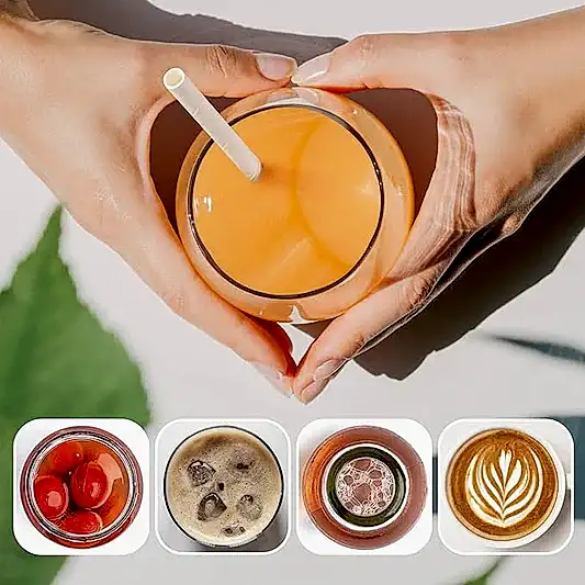 White Paper Drinking Straws (250 pcs) - Eco Leaf Products