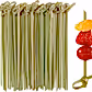 Wooden Bamboo Looped Skewers 9cm (100 pack) - Eco Leaf Products