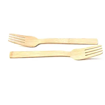 Premium Bamboo Forks - Eco Leaf Products