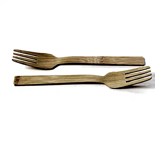 Premium Bamboo Forks - Eco Leaf Products