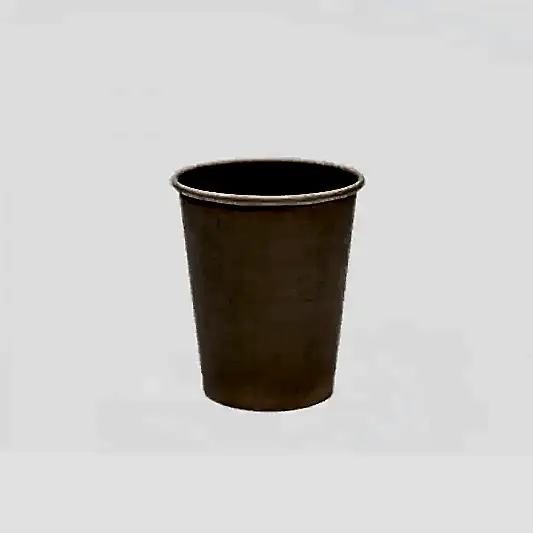 12oz Double Wall Bamboo Paper Cup Kraft - Small - Eco Leaf Products