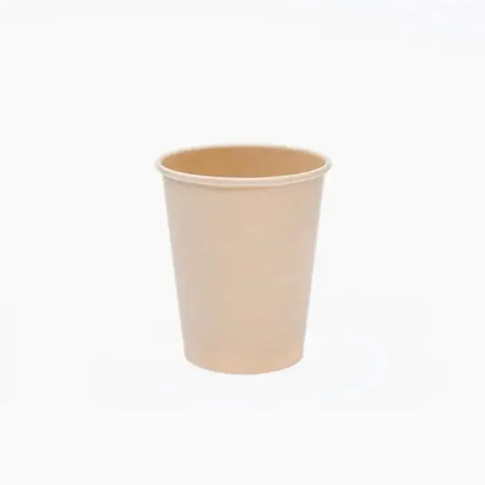 12oz Double Wall Bamboo Paper Cup Kraft - Small - Eco Leaf Products