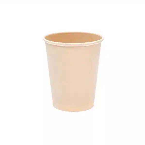 12oz Single Wall Bamboo Paper Cup Kraft - Eco Leaf Products