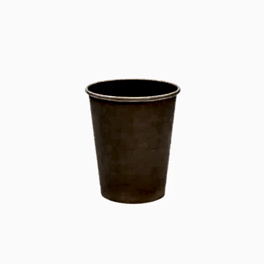 8oz Single Wall Bamboo Paper Cup Kraft - Eco Leaf Products
