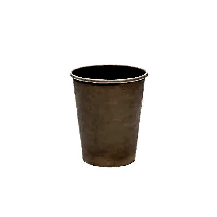 8oz Single Wall Bamboo Paper Cup Kraft - Eco Leaf Products