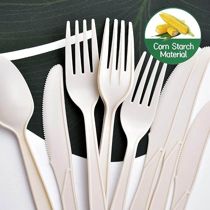 Premium Cornstarch Spoons - Eco Leaf Products