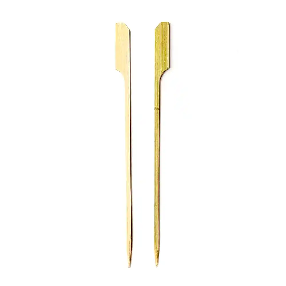 12cm (4.7") Bamboo Paddle Skewers Teppo Gushi Gun Shape - Eco Leaf Products