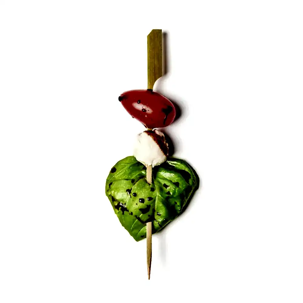 15cm (6") Bamboo Paddle Skewers Teppo Gushi Gun Shape - Eco Leaf Products