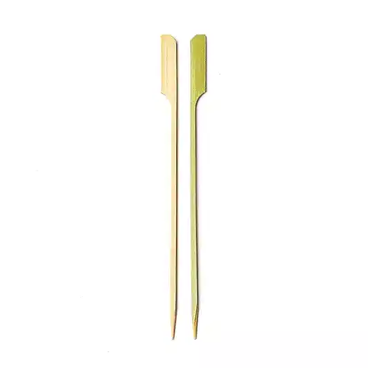 18cm (7") Bamboo Paddle Skewers Teppo Gushi Gun Shape - Eco Leaf Products