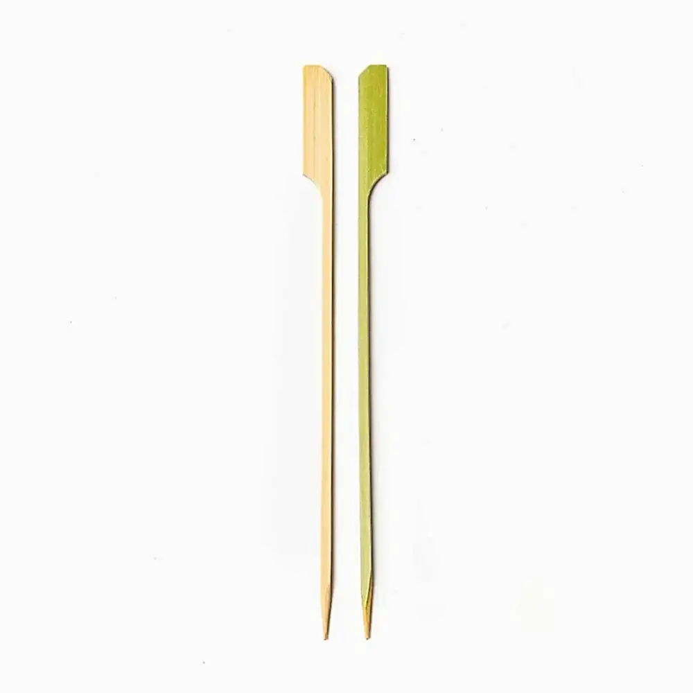 18cm (7") Bamboo Paddle Skewers Teppo Gushi Gun Shape - Eco Leaf Products