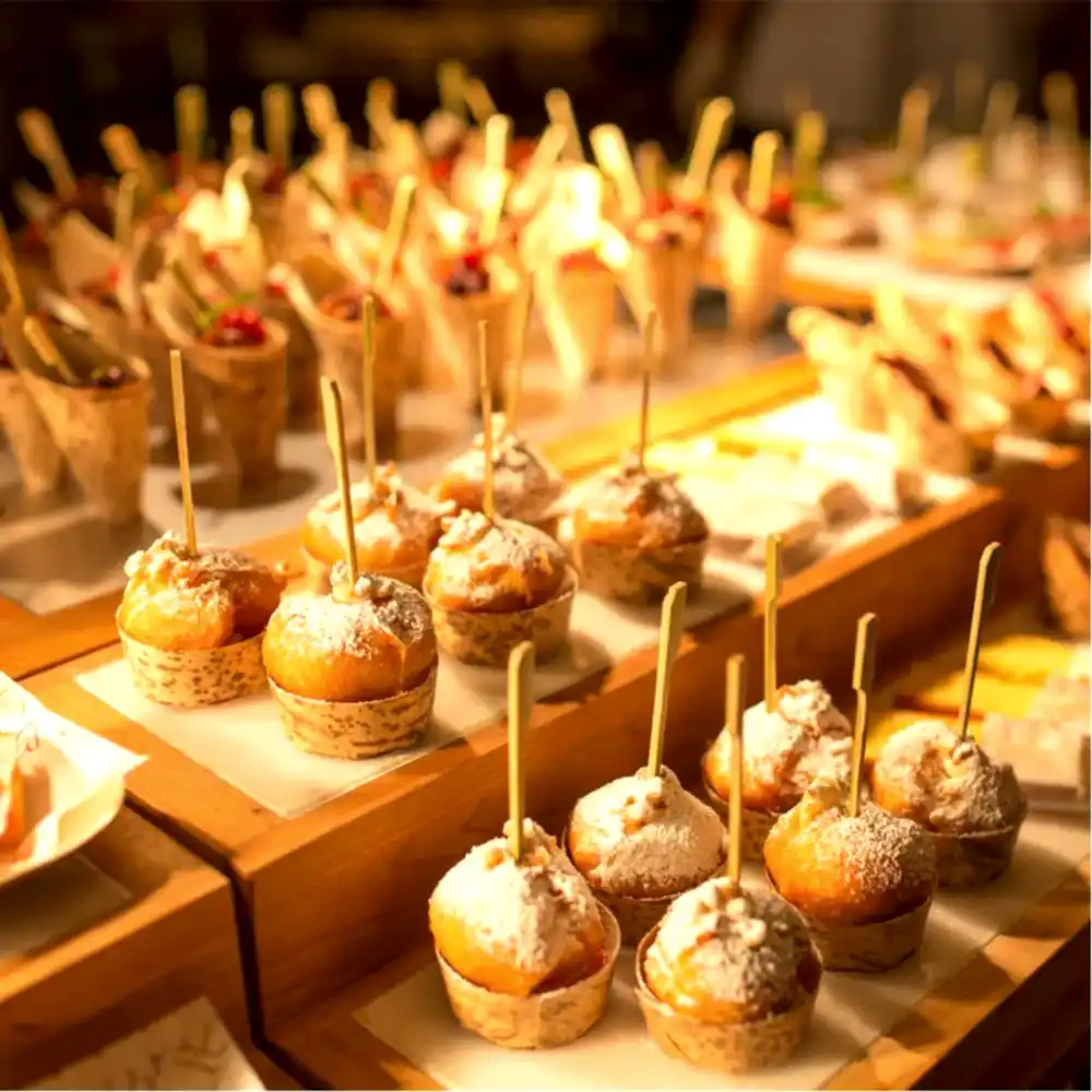 18cm (7") Bamboo Paddle Skewers Teppo Gushi Gun Shape - Eco Leaf Products