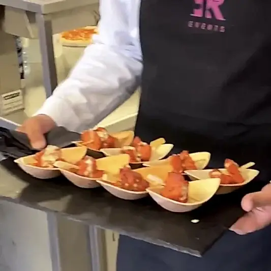 Sauce Dip 5" (12cm) Eye Shape Palm Leaf Bowl - Eco Leaf Products