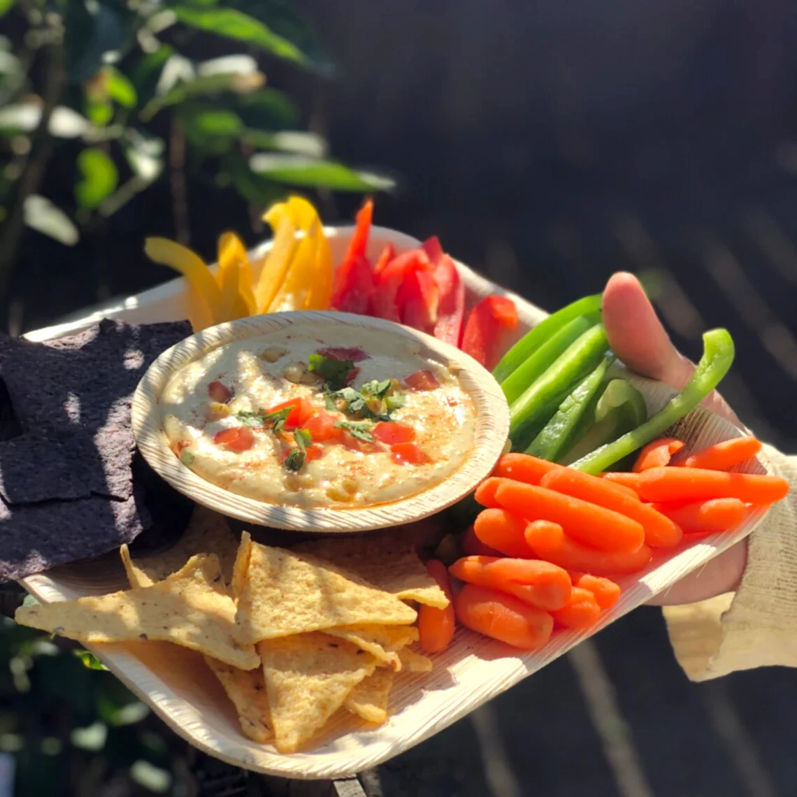 5" (12 cm) Round Compostable Palm Leaf Dessert Bowls - Eco Leaf Products