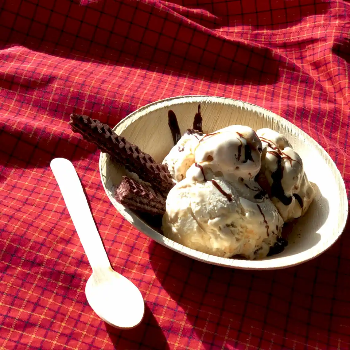 7" (18cm) Round Compostable Bamboo Bowls - Eco Leaf Products