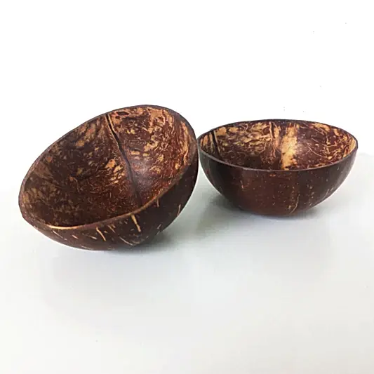 Wholesale Polished Coconut Shell Bowls 200ml - Eco Leaf Products