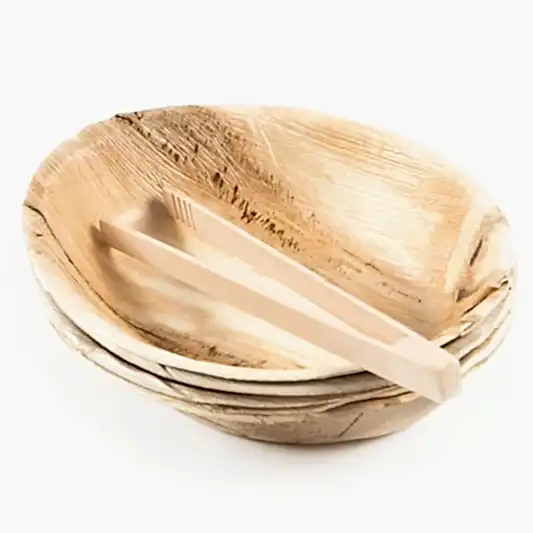 Extra Large 12" (30cm) Compostable Salad Serving Bowl - Eco Leaf Products