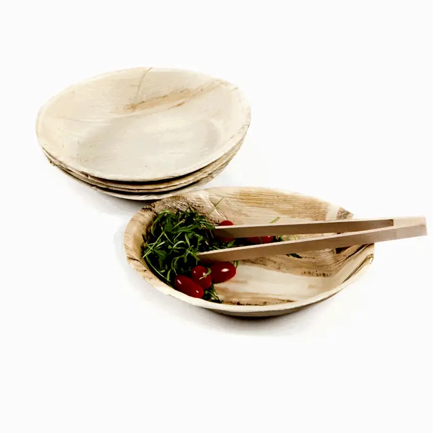 Extra Large 12" (30cm) Compostable Salad Serving Bowl - Eco Leaf Products