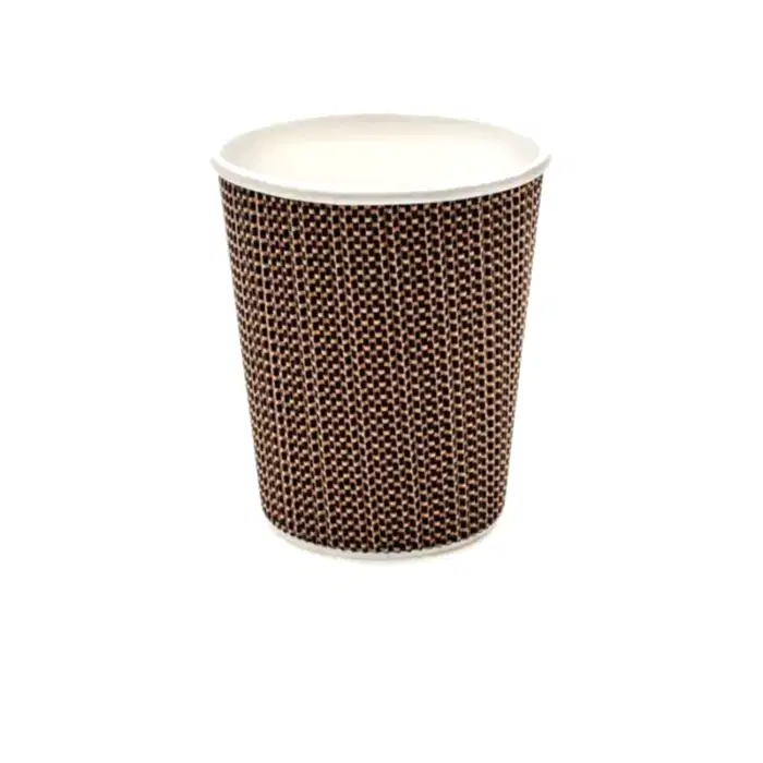 8oz (225ml) Premium Ripple Coffee Cups - Eco Leaf Products