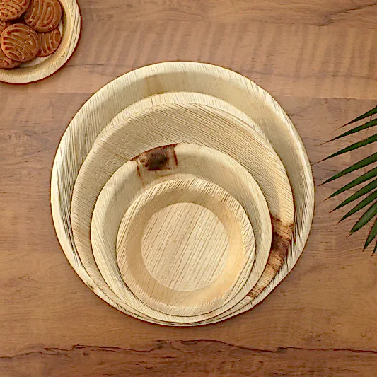 Wholesale Round Plates - Eco Leaf Products