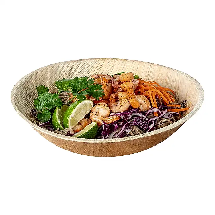 Extra Large 12" (30cm) Compostable Salad Serving Bowl - Eco Leaf Products