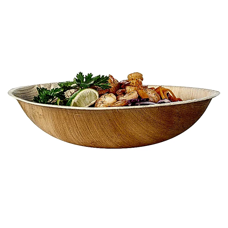 Extra Large 12" (30cm) Compostable Salad Serving Bowl - Eco Leaf Products