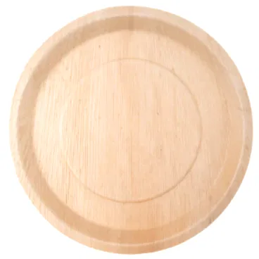 14" (36cm) X-Large Pizza Disposable Bamboo Plates - Eco Leaf Products
