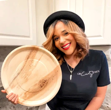 14" (36cm) X-Large Pizza Disposable Bamboo Plates - Eco Leaf Products