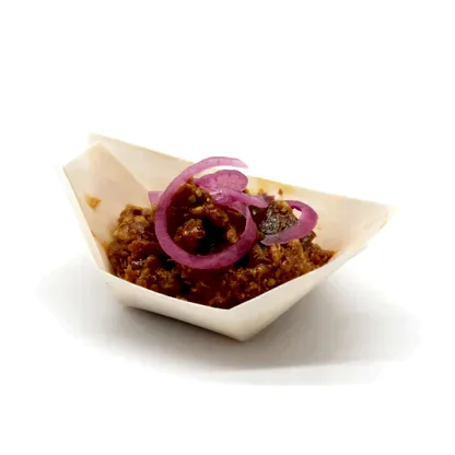 Canape Wooden Food Boats (Pack of 50) - Eco Leaf Products