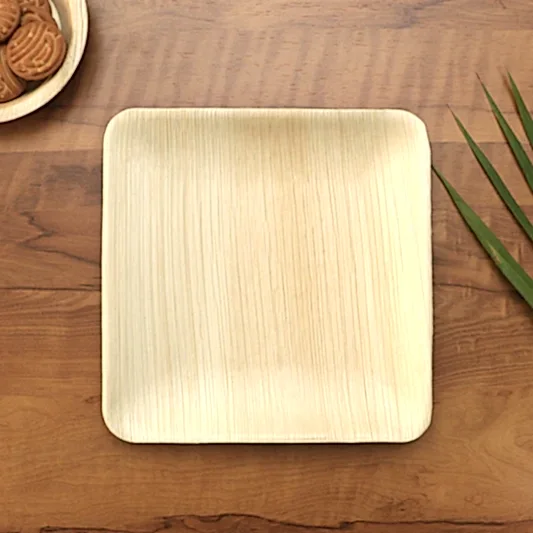 Wholesale Square Palm Leaf Plates - Eco Leaf Products