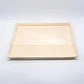 12" x 12" Solid Reusable Wooden Tray With Lid - Eco Leaf Products