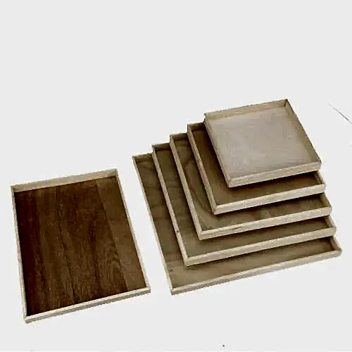 12" x 22" Solid Wood Tray - Eco Leaf Products