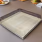 18" x 18" Solid Reusable Wooden Tray With Lids - Eco Leaf Products