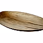 11" x 7" Medium Oval Disposable Bamboo Serving Tray - Eco Leaf Products