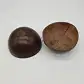 Polished Oval Coconut Shell Bowls 200ml - Eco Leaf Products