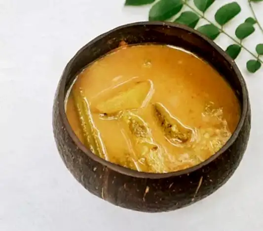 Round Polished Textured Coconut Shell 400ml - Eco Leaf Products