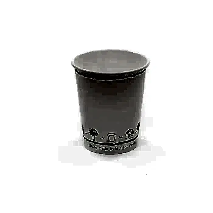 8oz Single Wall White Compostable Paper Cup - Small - Eco Leaf Products