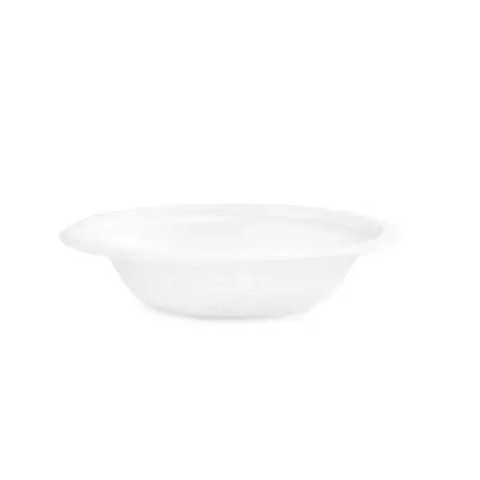 16oz (500ml) Compostable Large Round Bagasse Disposable Bowls - Eco Leaf Products