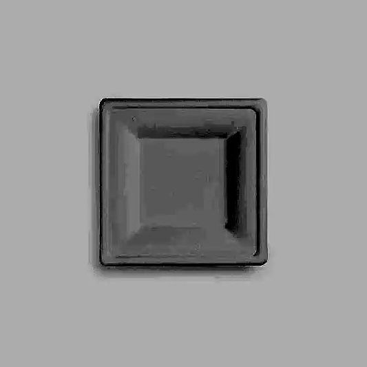 15cm (6") Compostable Square Bagasse Plate - Eco Leaf Products