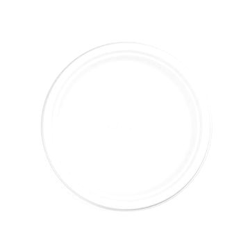 23cm (9") Disposable Round Bagasse Plate - Compostable & Eco-friendly - Eco Leaf Products