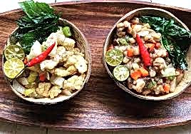 100% Natural Oval Coconut Shell Bowl - Eco Leaf Products