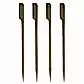Bamboo Skewers (100 pack) 12cm Gun Shape Teppo Paddle Gushi Party Skewers - Eco Leaf Products