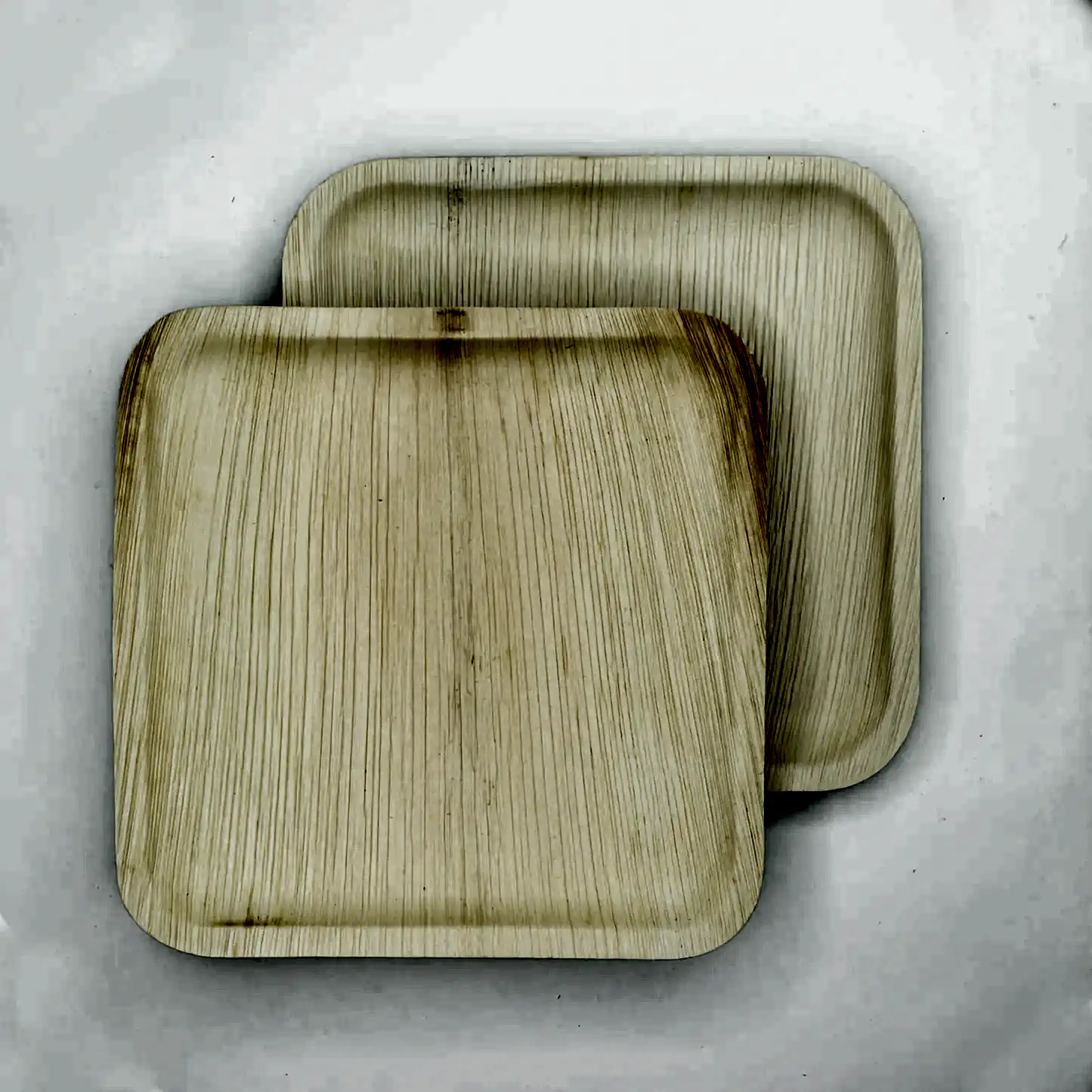 10" / 25 cm Square Palm Leaf Plate - Eco Leaf Products