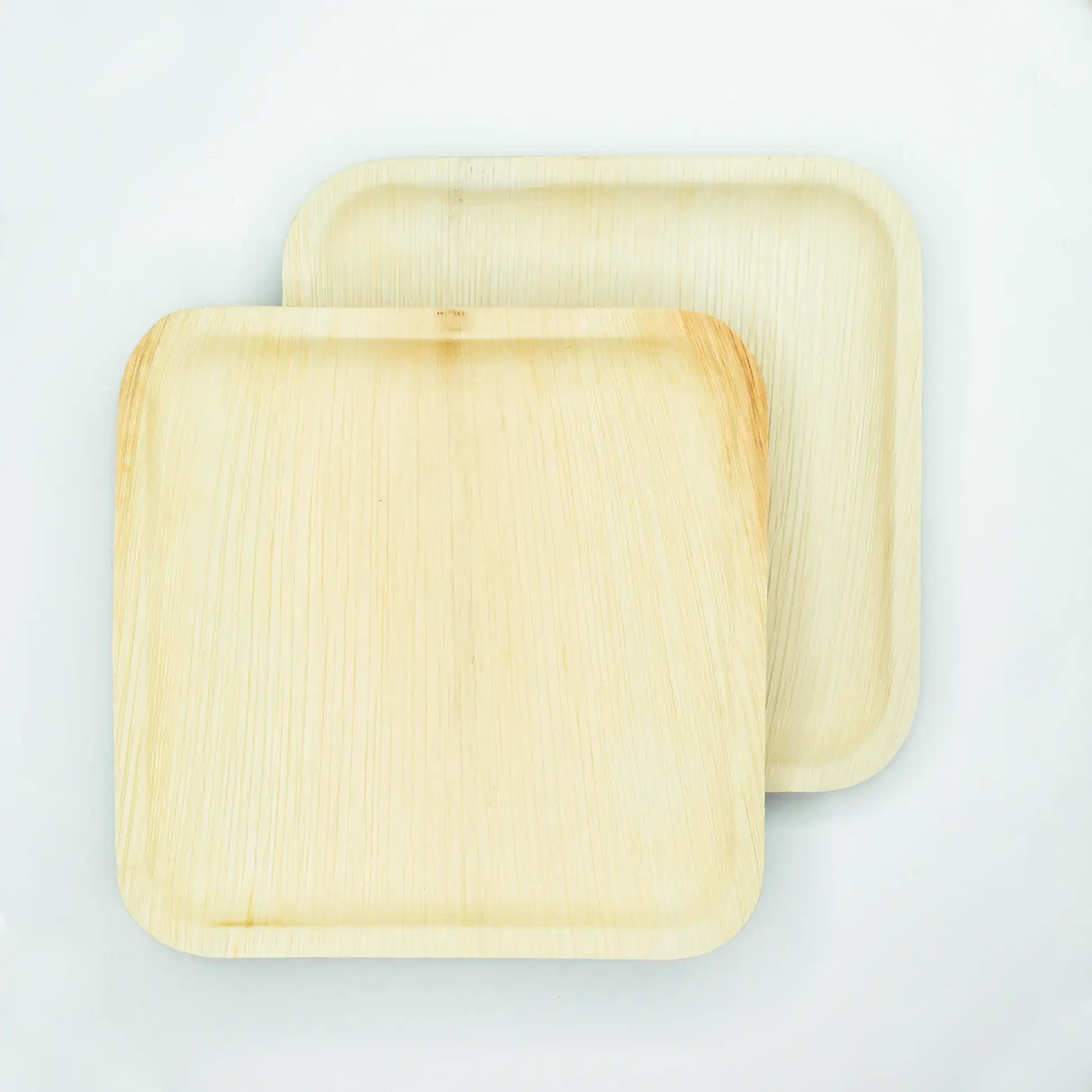 10" / 25 cm Square Palm Leaf Plate - Eco Leaf Products